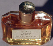 Detail of stopper of 'Eau de Joy'
