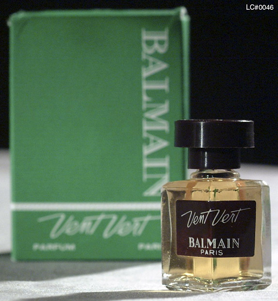 Vent created by perfumer Germain Cellier of the fragrance house of Roure-Bertrand-Dupont for Balmain