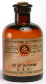 Corriander essential oil from Fritzsche Brothers