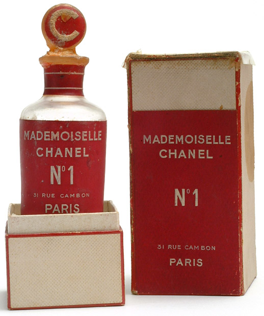 Mademoiselle Chanel No.1' perfume (1942-1946) was distributed by