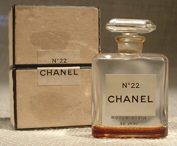 Chanel No. 22 -- The next step from No. 5 For Ernest Beaux and Coco Chanel