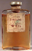 'Zibeline' perfume by Weil, bottle photo
